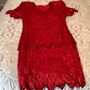 Laurence Kazar sequin dress